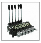 Distribuidor hidráulico de 5 secciones